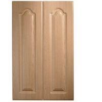 IT Kitchens Chilton Traditional Oak Effect Larder Door (W)300mm Set of 2