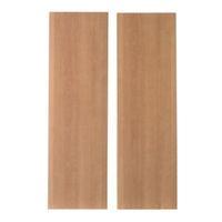 it kitchens sandford cherry effect modern larder door w300mm set of 2