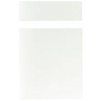 IT Kitchens Santini Gloss White Slab Drawer Line Door & Drawer Front (W)500mm Set Door & 1 Drawer Pack