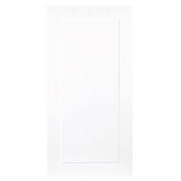 IT Kitchens Stonefield White Classic Style Tall Fridge Freezer Door (W)600mm