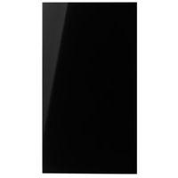 IT Kitchens Santini Gloss Black Slab Standard Door (W)400mm