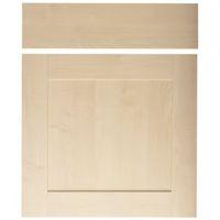 IT Kitchens Westleigh Contemporary Maple Effect Shaker Drawerline Door & Drawer Front (W)600mm Set Door & 1 Drawer Pac