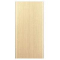 it kitchens sandford textured oak effect slab fridge freezer door w600 ...