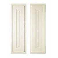 it kitchens holywell cream style classic framed larder door w300mm set ...