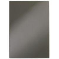 IT Kitchens Santini Gloss Anthracite Slab Anthracite Contemporary End Support Panel