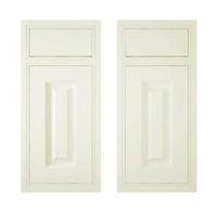 IT Kitchens Holywell Cream Style Classic Framed Corner Base Drawerline LH Door (W)925mm Set of 2