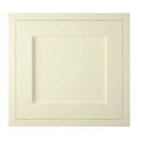 IT Kitchens Holywell Ivory Style Framed Fixed Frame Semi-Integrated Appliance Door (W)600mm