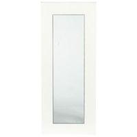 it kitchens sandford ivory style slab glazed door w300mm