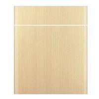 it kitchens sandford textured oak effect slab drawer line door drawer  ...