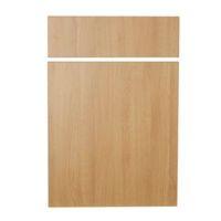 it kitchens sandford textured oak effect slab drawer line door drawer  ...