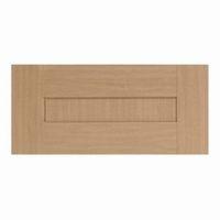 it kitchens westleigh textured oak effect shaker bridging door w600mm