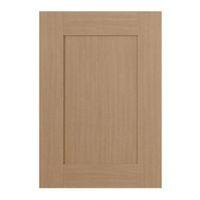 it kitchens westleigh textured oak effect shaker standard door w500mm