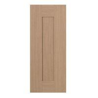 IT Kitchens Westleigh Textured Oak Effect Shaker Standard Door (W)300mm