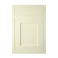 IT Kitchens Holywell Ivory Style Framed Drawerline Door & Drawer Front (W)500mm Set Door & 1 Drawer Pack