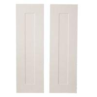 IT Kitchens Stonefield Ivory Classic Style Larder Door (W)300mm Set of 2