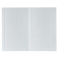 IT Kitchens Chilton White Country Style Larder Door (W)600mm Set of 2