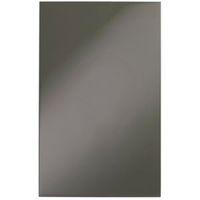 IT Kitchens Santini Gloss Anthracite Slab Tall Larder Door (W)600mm Set of 2