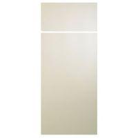 IT Kitchens Santini Gloss Cream Slab Drawer Line Door & Drawer Front (W)300mm Set Door & 1 Drawer Pack
