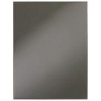 IT Kitchens Santini Gloss Anthracite Slab Belfast Sink Door (W)600mm