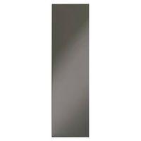 IT Kitchens Santini Gloss Anthracite Slab Tall Fridge Freezer Door (W)600mm
