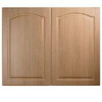 IT Kitchens Chilton Traditional Oak Effect Larder Door (W)600mm Set of 2