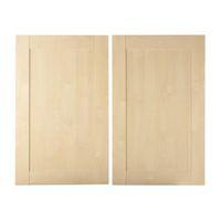 it kitchens westleigh contemporary maple effect shaker larder door w60 ...