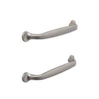 IT Kitchens Stainless Steel Effect D-Shaped Cabinet Handle Pack of 2