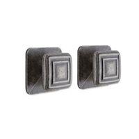 IT Kitchens Pewter Effect Square Cabinet Knob (L)28mm Pack of 1