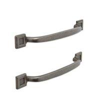 IT Kitchens Pewter Effect D-Shaped Cabinet Handle Pack of 2