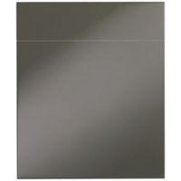 IT Kitchens Santini Gloss Anthracite Slab Drawer Line Door & Drawer Front (W)600mm Set Door & 1 Drawer Pack