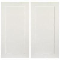 it kitchens stonefield ivory classic style corner wall door w625mm set ...