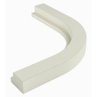 IT Kitchens Textured Mussel Curved External Cornice/Pelmet (L)416mm