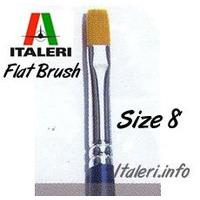 Italeri Size 8 Synthetic Flat Brush # 51231