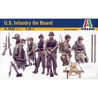 Italeri 1/35 U.S. INFANTRY ON BOARD # 6522 - Plastic Model Figures