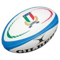 italy official replica rugby ball bluewhite