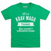 It\'s A Krav Maga Thing Kid\'s T Shirt
