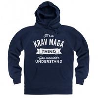 its a krav maga thing hoodie