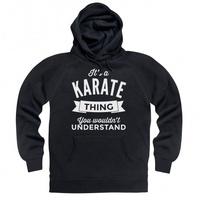 its a karate thing hoodie