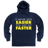 It Never Gets Easier Hoodie