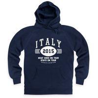 italy tour 2015 rugby hoodie