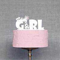 It\'s A Girl Wedding Cake Topper