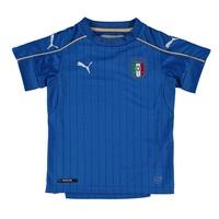 Italy Home Shirt 2016 - Kids Blue