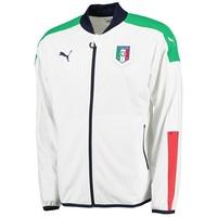 italy stadium jacket white