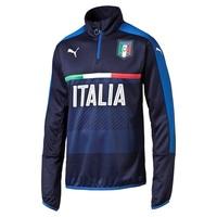 Italy 1/4 Zip Training Top Navy