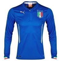 italy home shirt 201416 long sleeved