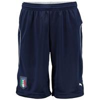 Italy Training Shorts Navy