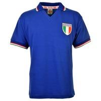 italy 1982 world cup winners retro football shirt