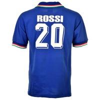 italy 1982 world cup winners rossi 20 retro football shirt