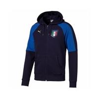 italy 2006 tribute zip through hoody peacot blue