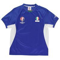 Italy UEFA Euro 2016 Poly Training Tee (Royal) - Kids